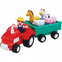 Auchan Baby BABY Mon tracteur des animaux