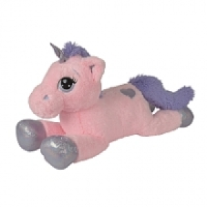 Peluche Licorne 85 cm - rose