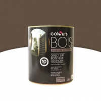 Castorama Colours Peinture pour bois Marron glacé satin 500 ml