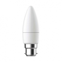 Castorama Diall Ampoule LED flamme B22 5,9W=40W blanc chaud