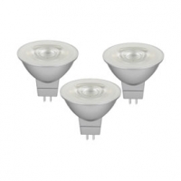 Castorama Diall 3 ampoules LED réflecteur GU5.3 Spot 4,8W=35W blanc chaud