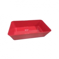 Castorama  Boîte plastique rouge L Sabal