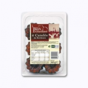 6 Véritables canelés de Bordeaux 2.49 €