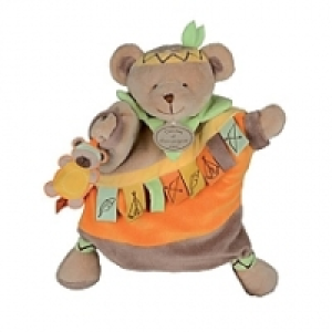 Doudou < Compagnie - Marionnette Ours Kilian lindien Etiquette