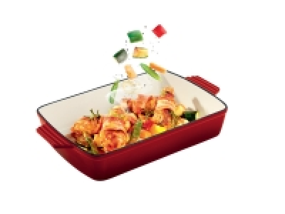 Plat en fonte &eacute;maill&eacute;