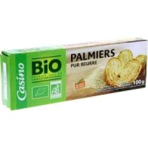 Palmiers - Pur beurre - Biologique 100g 1.68 €