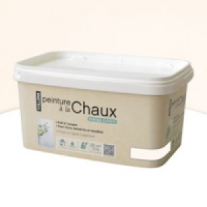 Castorama Tollens Peinture à la chaux Blanc 3,5KG