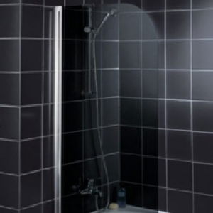 Castorama Schulte Pare baignoire anthracite 80 x 140 cm