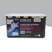 Castorama Colours Peinture murs à relief résistance extrême 2,5L gris