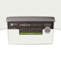 Castorama Colours Peinture multi-supports Lin blanc Satin 2,5L