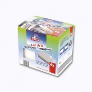 6 Éponges magiques 2.19 €