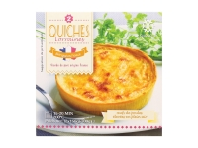 2 quiches lorraines