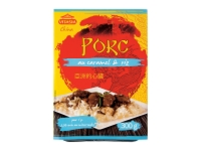 Porc au caramel et riz 2.29 €