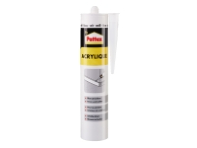 Mastic acrylique blanc
