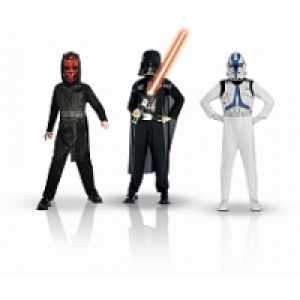 Coffret 3 d&eacute;guisements Star Wars - taille 6/10 ans