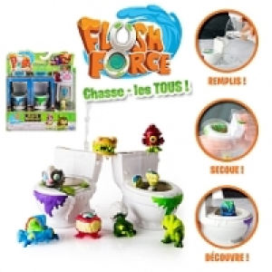 Flush Force - Coffret de 8 Flushies (modèle aléatoire)
