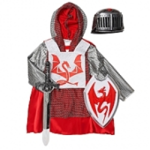 D&eacute;guisement chevalier de luxe - Dragon rouge