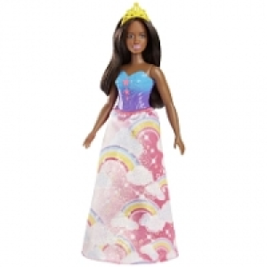 Poup&eacute;e Barbie Princesse Multicolore - Arc-en-Ciel (FJC98)