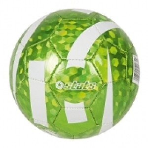 Stats - Ballon de Football - Taille 3 - Laser - Vert