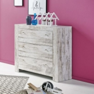Home Creation® Commode vintage 3 tiroirs