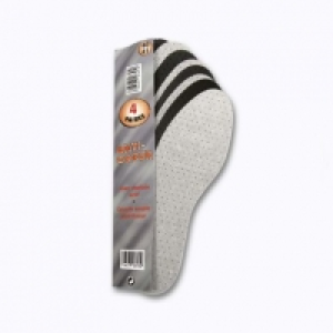 Lot de 4 paires de semelles « anti-odeur » 1.49 €