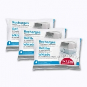 Recharges pour absorbeur dhumidité 5.99 €