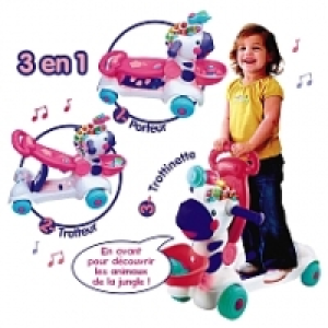 VTech - Trottino Mon z&egrave;bre rigolo rose - Seulement chez Toysrus ! 49.99&nbsp;&euro;