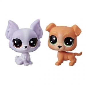 Littlest PetShop - Pack de 2 Minis PetShop - Frilly Lepapillon + Pitle