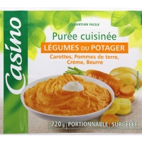 Spar Casino Purée cuisinée - Légumes du potager - Carottes pommes de terre crème b