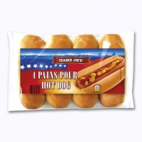 Aldi Trader Joes® 4 Pains pour hot dog
