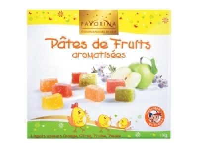 Lidl  Pâtes de fruits aromatisées