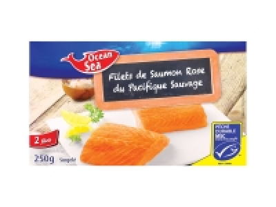 2 filets de saumon rose du Pacifique MSC