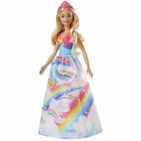 Toysrus  Poupée Barbie Princesse Multicolore - Arc-en-Ciel (FJC95)