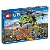 Toysrus  LEGO® City Volcano Explorers - Lhélicoptère dapprovisionnement du vo