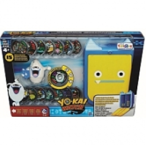 Toysrus  Coffret mallette de rangement et 15 médaillons Yo-Kai Watch