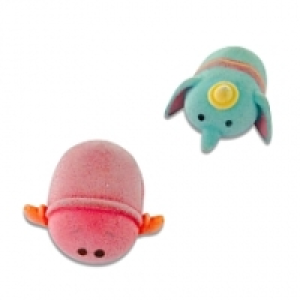 Tsum Tsum Pack de 2 Flockés (modèle aléatoire)