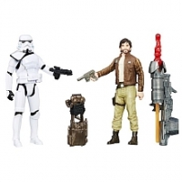 Toysrus  Pack de 2 figurines Star Wars Rogue One - Captain Cassian Andor et Sto