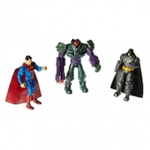Batman V Superman - DHY28 - Coffret 3 figurines 15 cm Batman Superman