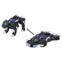 Toysrus  Black Panther - Véhicule transformable avec figurine 15cm