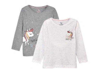 Lidl  T-shirts manches longues fille