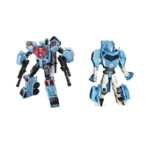 Coffret 2 robots Voyager et Hyper Changer - Hot Spot + Steeljaw (B2397