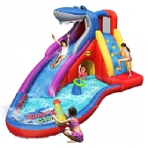 Aire de jeux gonflable requins club - Exclu Web