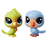 Toysrus  Littlest PetShop - Pack de 2 Minis PetShop - Lolly Lovington + Léo Lov