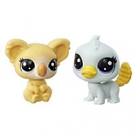 Toysrus  Littlest PetShop - Pack de 2 Minis PetShop - Kami Koalapuff + Pammy Pl