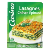 Spar Casino Lasagne - Chèvre épinard 350g