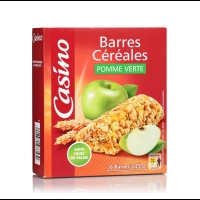 Spar Casino Barres céréalières pomme verte 125g