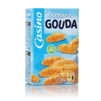 Spar Casino Crackers - Biscuits apéritifs - Gouda - Sans huile de palme 75g