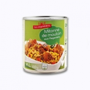 Mitonné de mouton aux flageolets 2.99 €