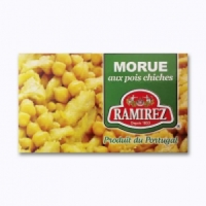 Ramirez® Morue aux pois chiches et à lhuile dolive vierge extra