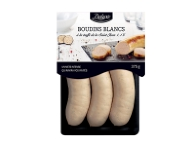 3 boudins blancs à la truffe de la Saint-Jean
